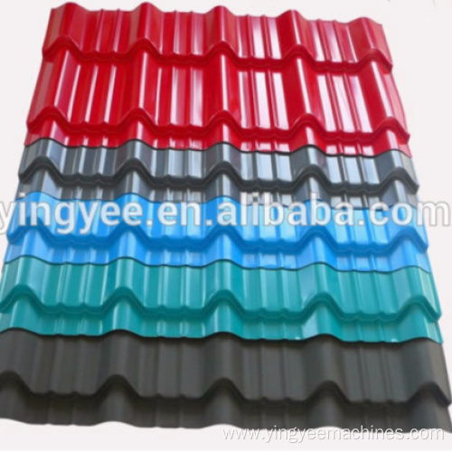 Metal Glazed Step Tile Forming Machine